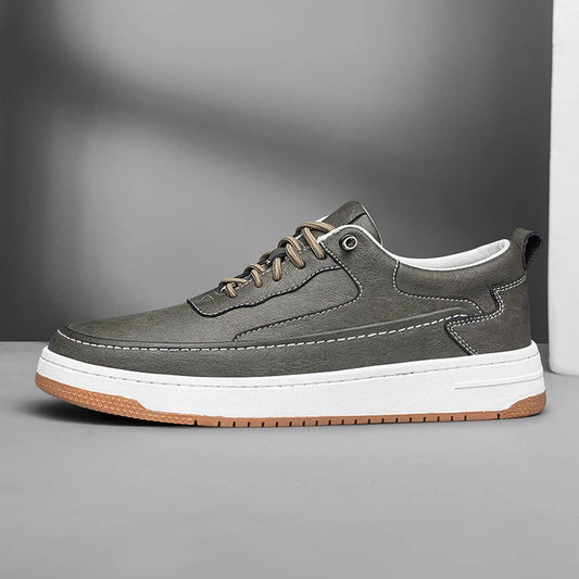Men's Casual Sneakers – Breathable Leather Everyday Comfort 1