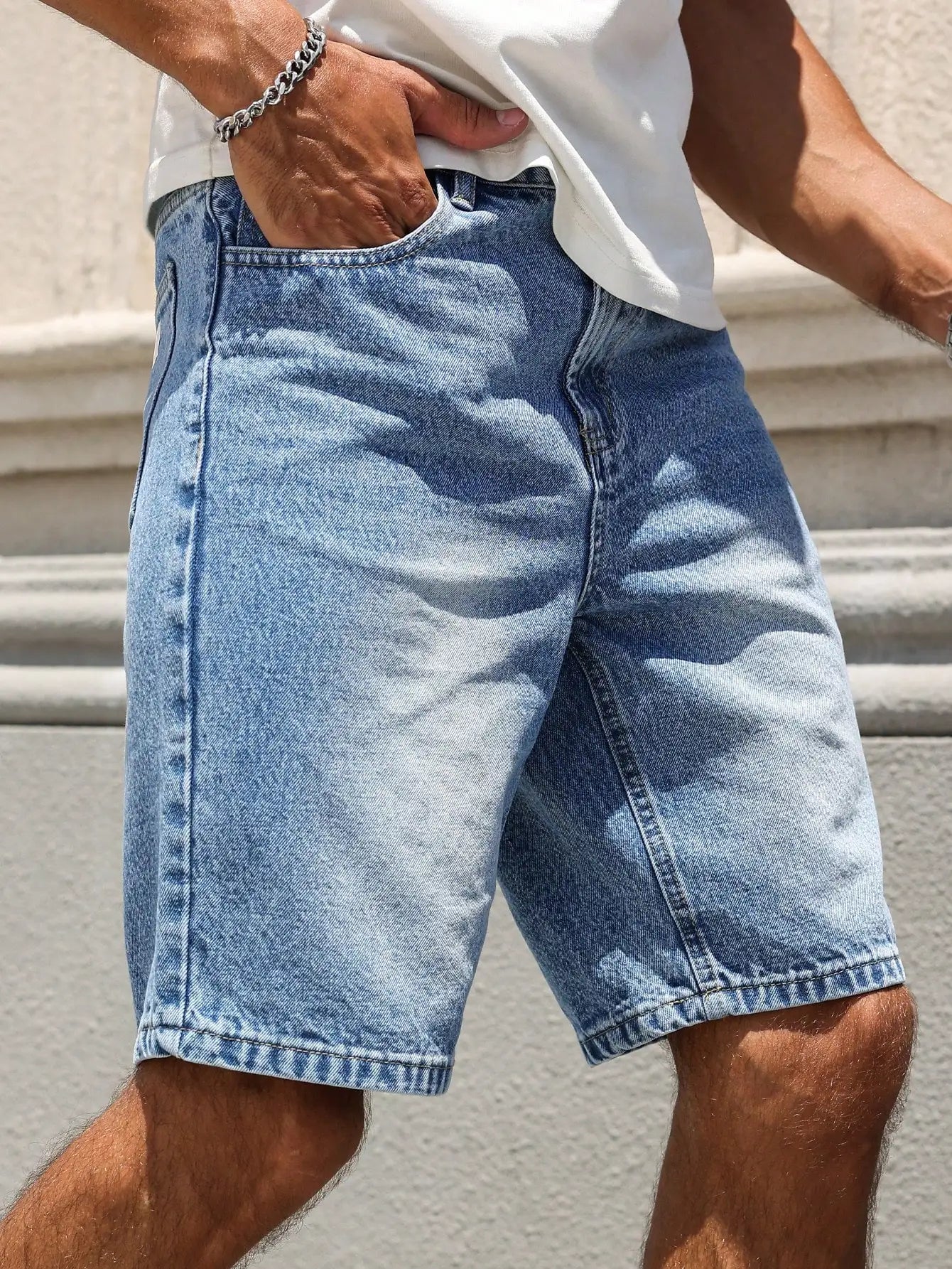 Men's Denim Shorts – Relaxed Fit with Vintage Appeal 1