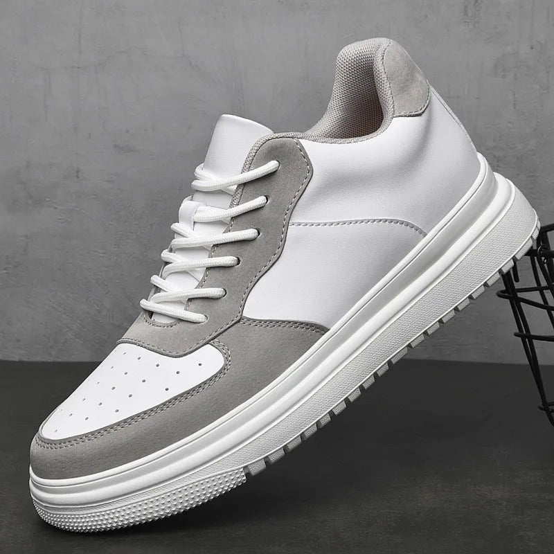 Men's Elevate Sneakers – Height-Increasing Leather Design for Casual Style 1