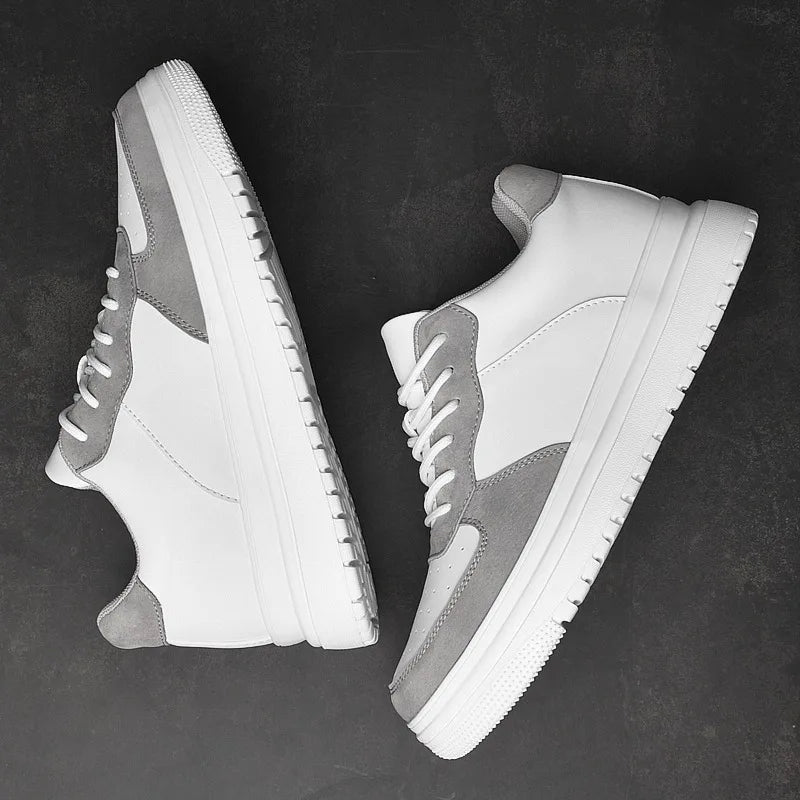 Men's Elevate Sneakers – Height-Increasing Leather Design for Casual Style 2