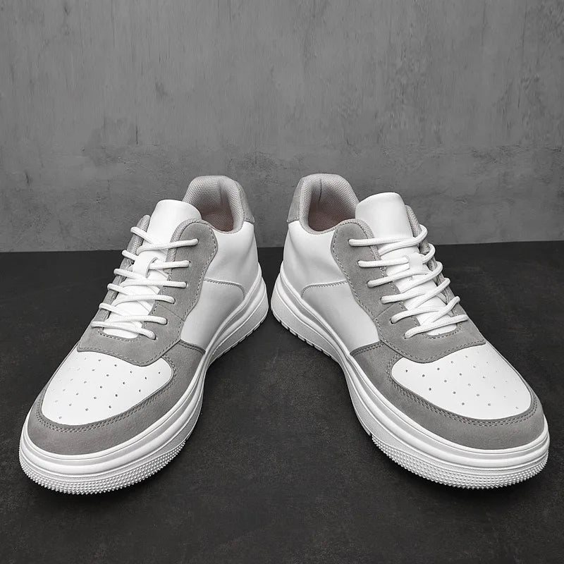 Men's Elevate Sneakers – Height-Increasing Leather Design for Casual Style 3