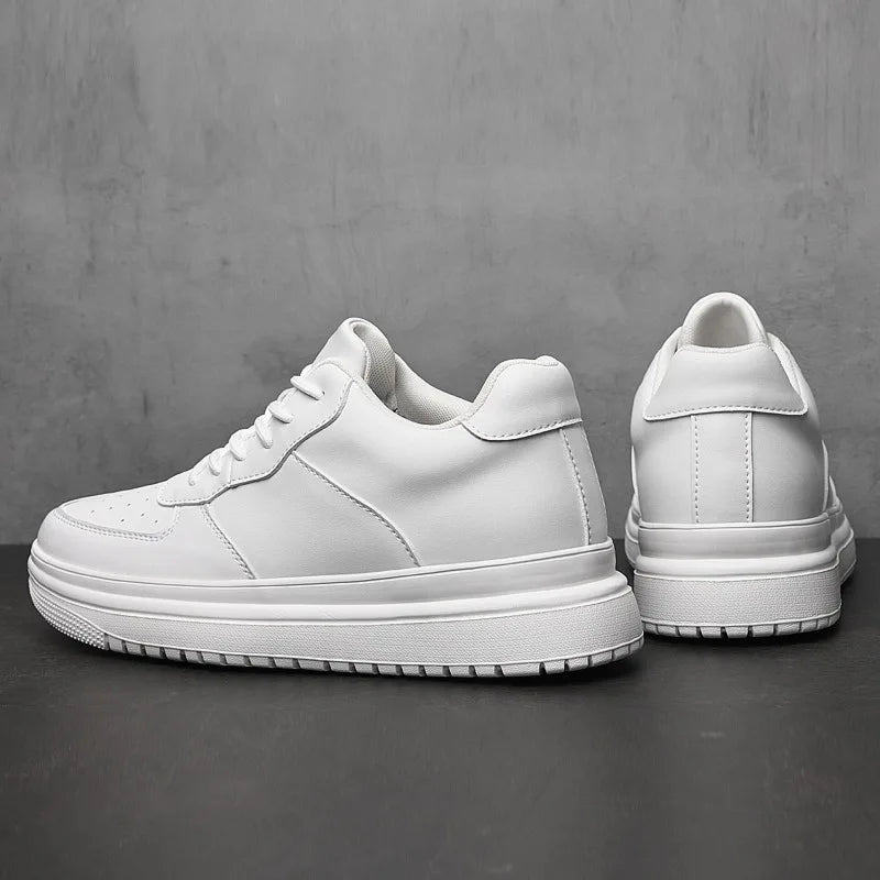 Men's Elevate Sneakers – Height-Increasing Leather Design for Casual Style 4