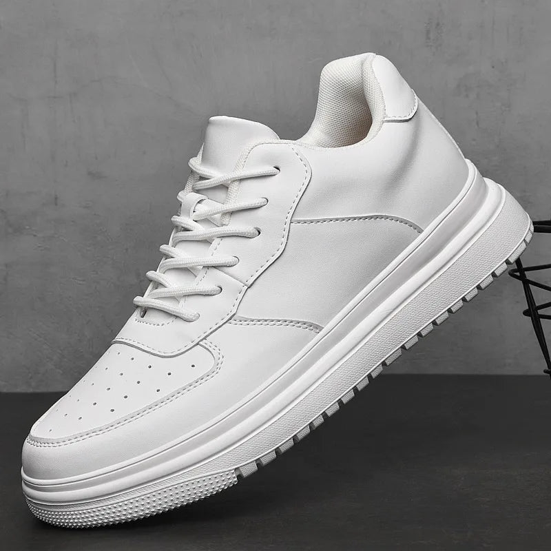 Men's Elevate Sneakers – Height-Increasing Leather Design for Casual Style 5