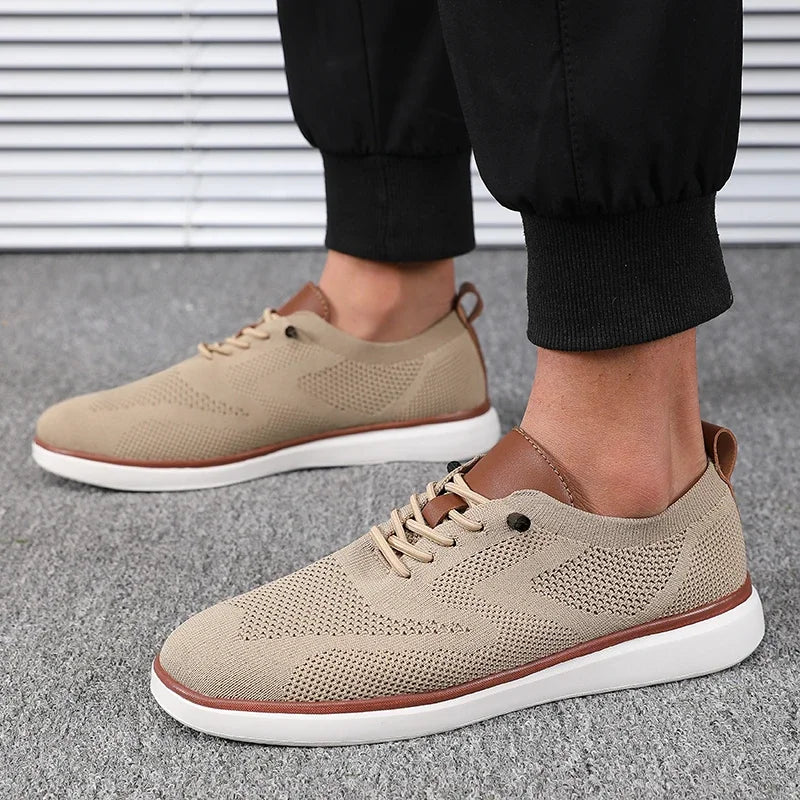 Men's Knitted Walking Shoes – Breathable Comfort for Outdoor Activities 3