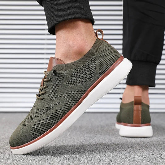 Men's Knitted Walking Shoes – Breathable Comfort for Outdoor Activities 6
