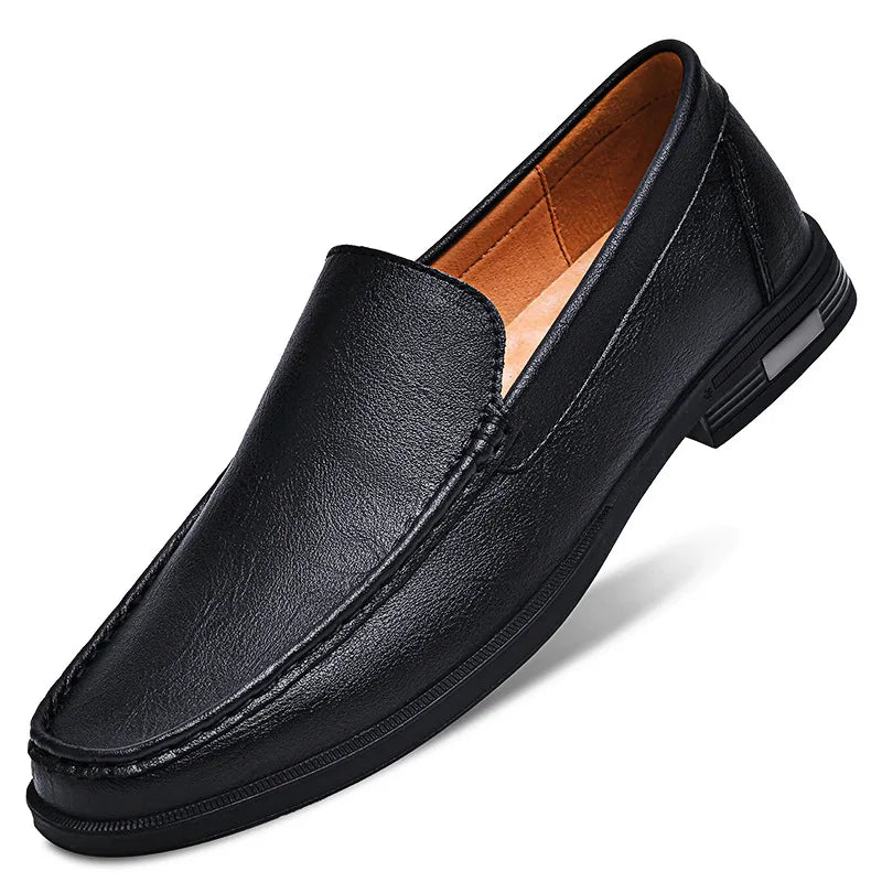 Men's Luxe Brown Loafers – Sleek Slip-On Style for Formal Occasions 4