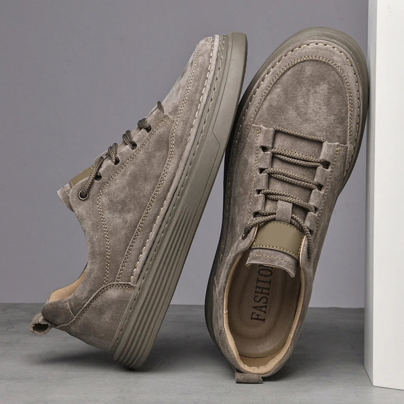 Men's Oxford Sneakers – Premium Suede Casual Footwear 7