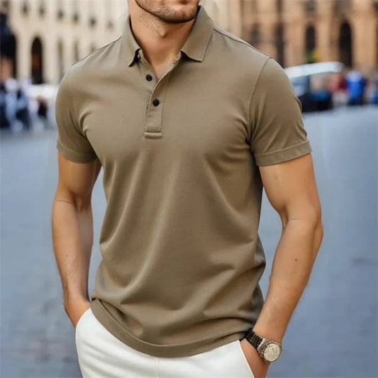 Men's Polo Shirt – Lightweight Casual Summer Essential 0