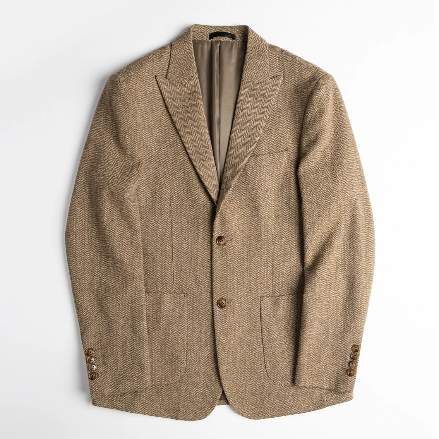 Men's Retro Wool Suit – Chic Slim-Fit Jacket for Autumn Style 5