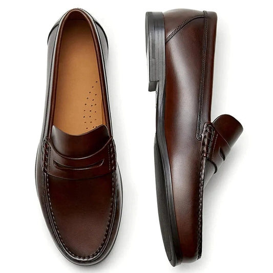 Men's Vintage Loafers – Breathable Slip-On Style for Casual Elegance 0