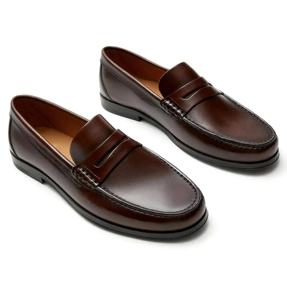 Men's Vintage Loafers – Breathable Slip-On Style for Casual Elegance 1