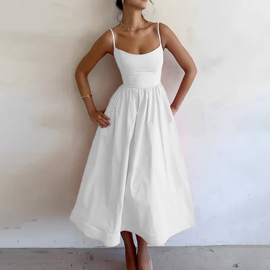 Michele | Stylish Summer Midi Dress 0