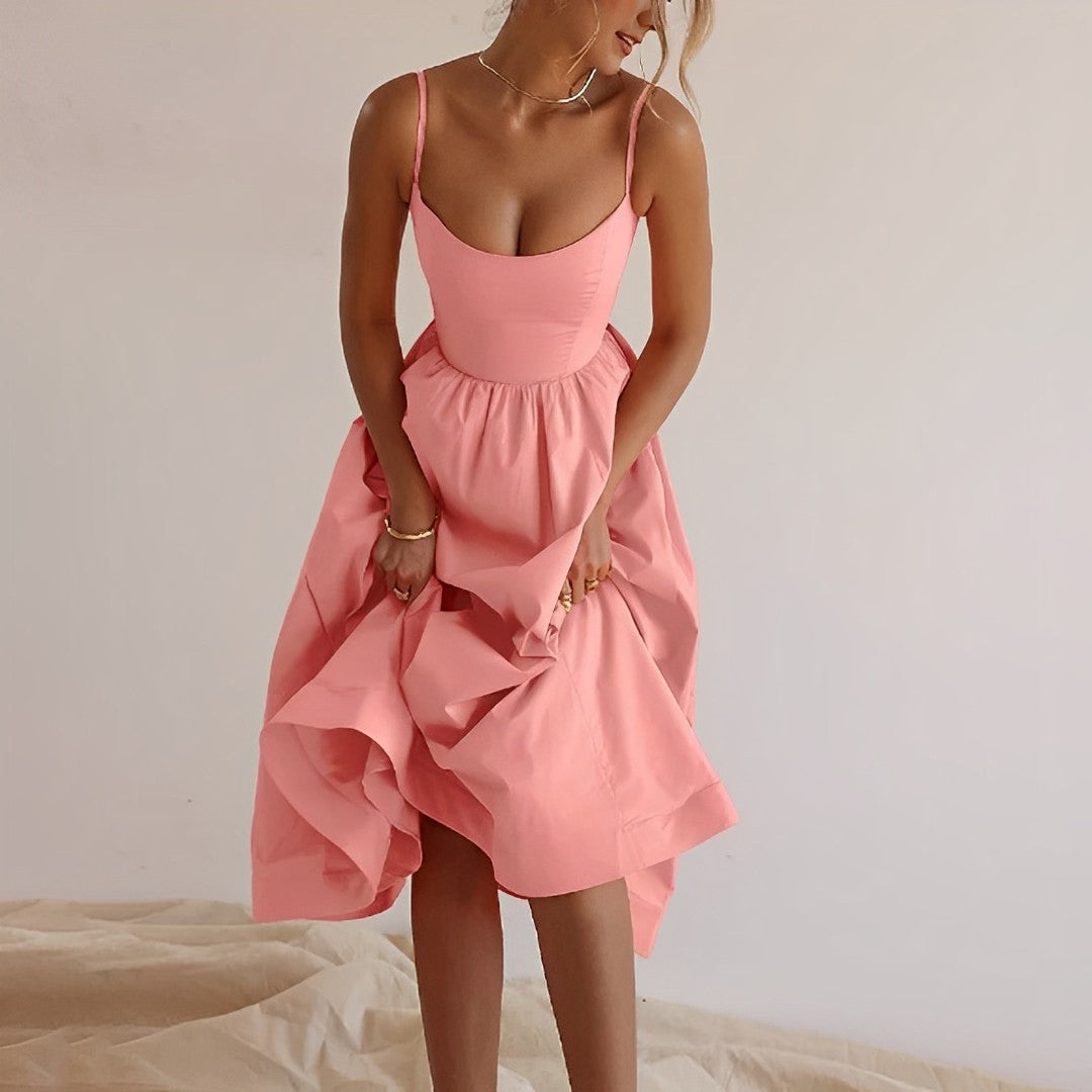 Michele | Stylish Summer Midi Dress 3