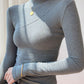 Mock Neck Long Sleeve Top 6