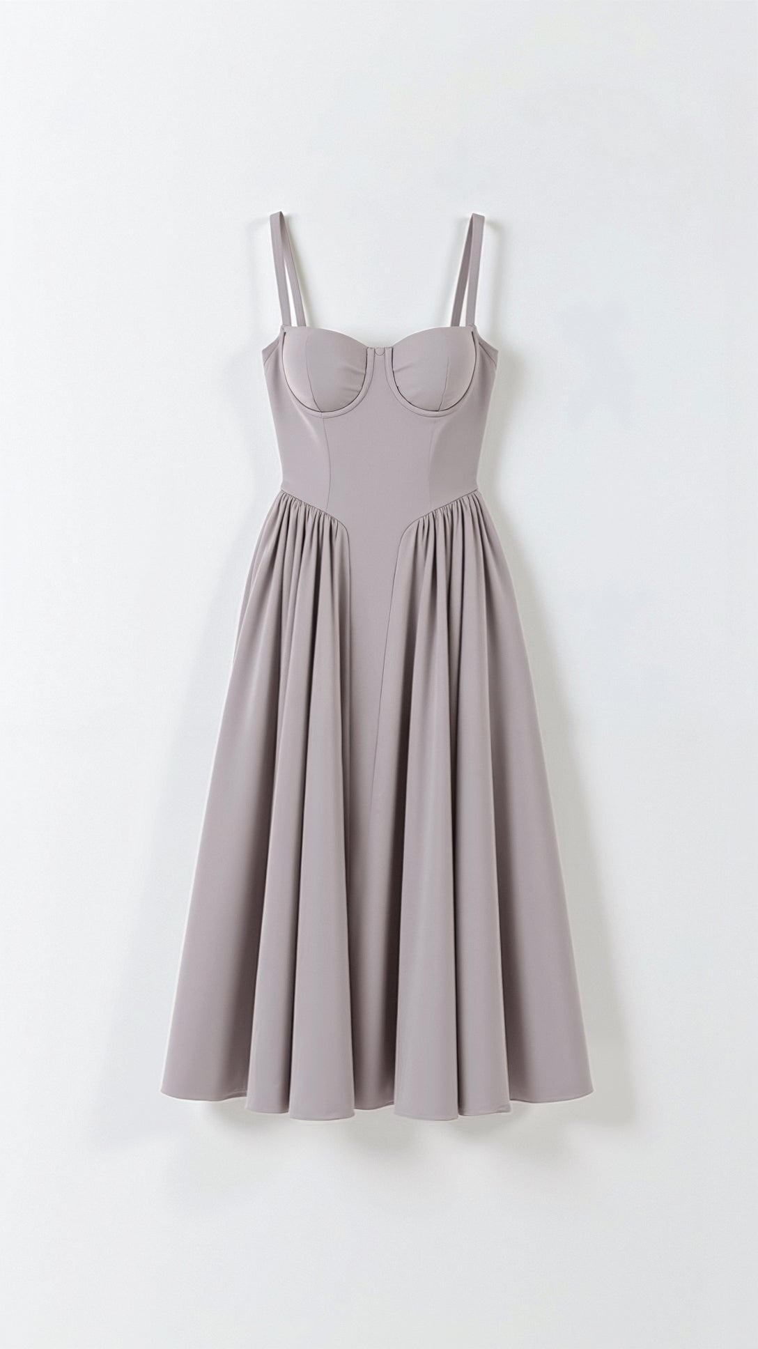 Odette Cute Corset Midi Dress 4