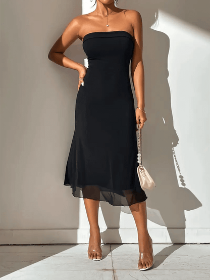Off Shoulder Cocktail Bodycon Midi Dress 2
