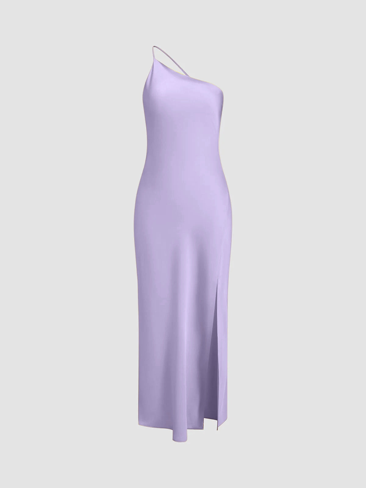 Open Back Satin Maxi Dress 11