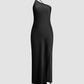 Open Back Satin Maxi Dress 7