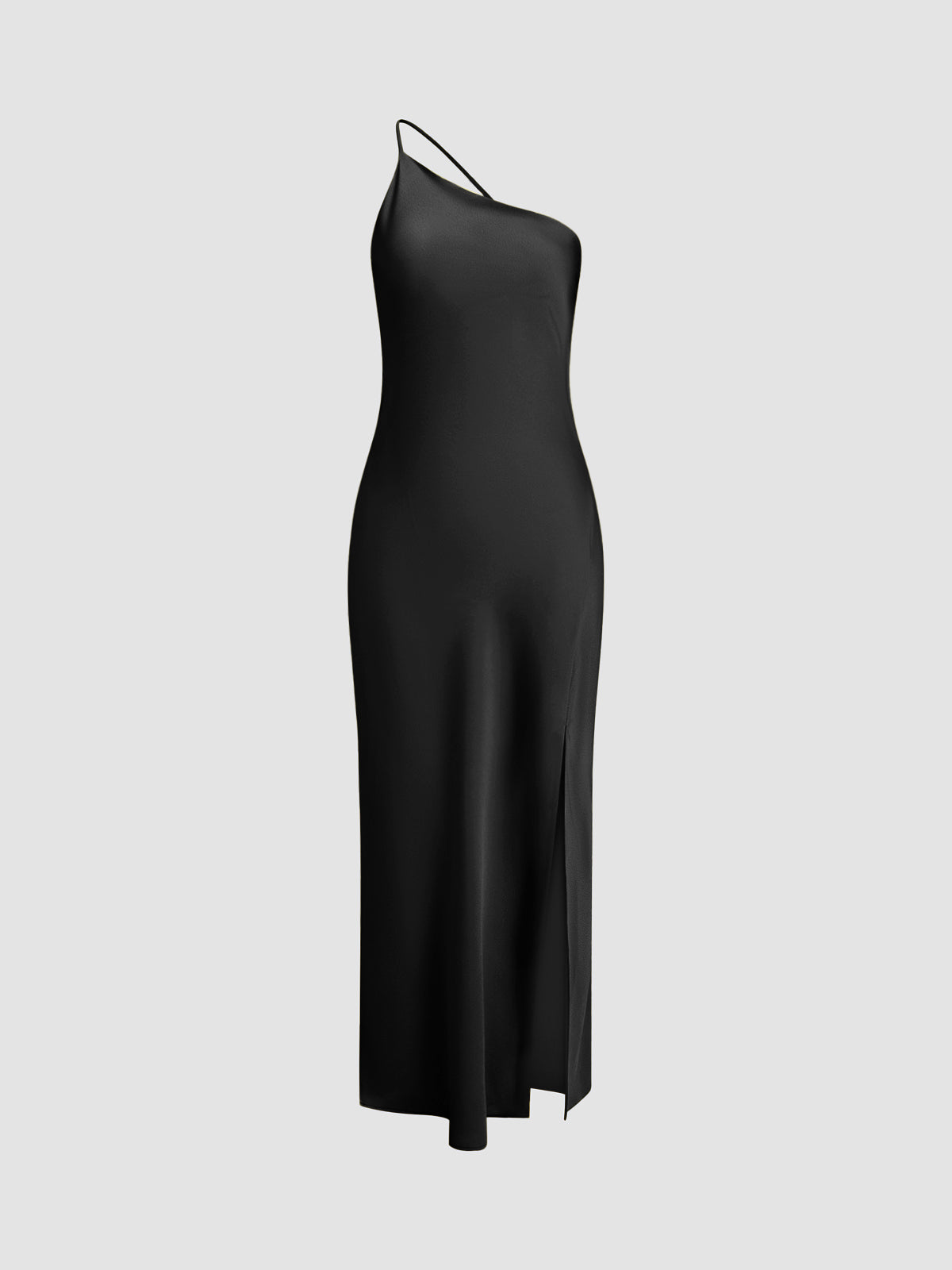 Open Back Satin Maxi Dress 7