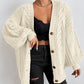 Oversized Cable Knit Cardigan 6