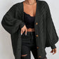 Oversized Cable Knit Cardigan 7