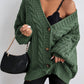 Oversized Cable Knit Cardigan 8