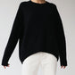 Oversized Crewneck Knit Sweater 8