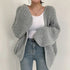 Oversized Sleeve Knit Cardigan 0