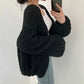 Oversized Sleeve Knit Cardigan 6