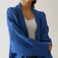 Oversized Split Knit Cardigan 1