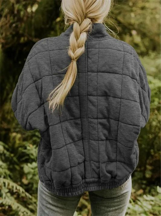 Oversized Transitional thickened women's jacket 1