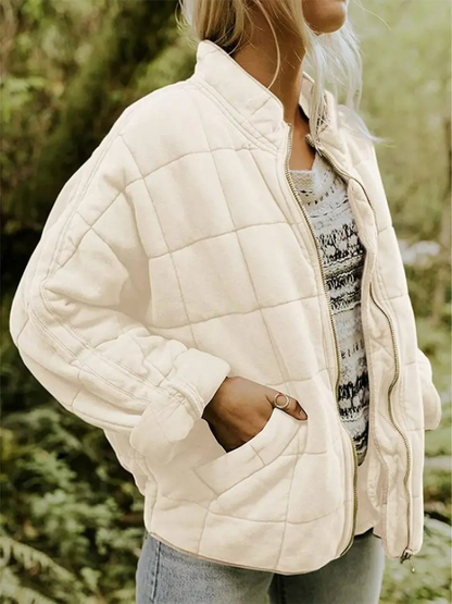 Oversized Transitional thickened women's jacket 12