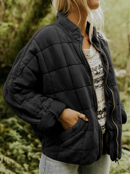 Oversized Transitional thickened women's jacket 2