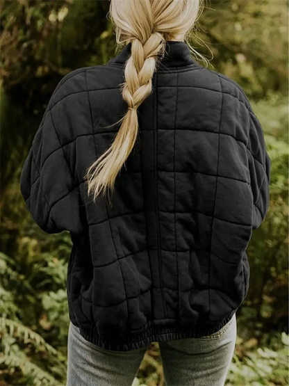 Oversized Transitional thickened women's jacket 3