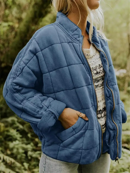 Oversized Transitional thickened women's jacket 4