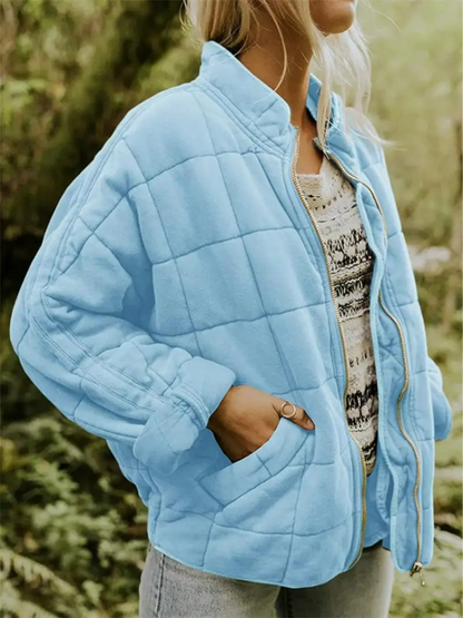 Oversized Transitional thickened women's jacket 5