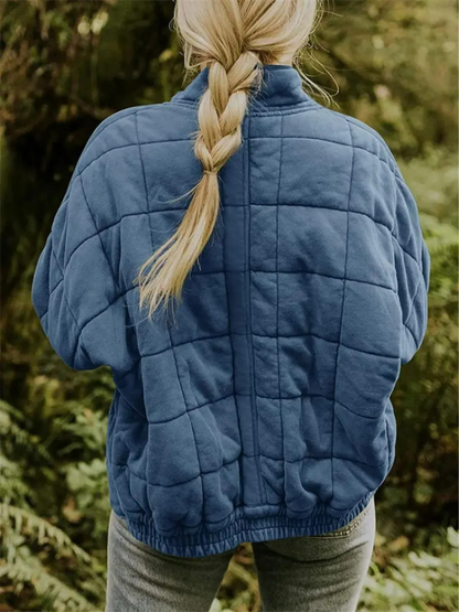 Oversized Transitional thickened women's jacket 6