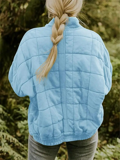 Oversized Transitional thickened women's jacket 7