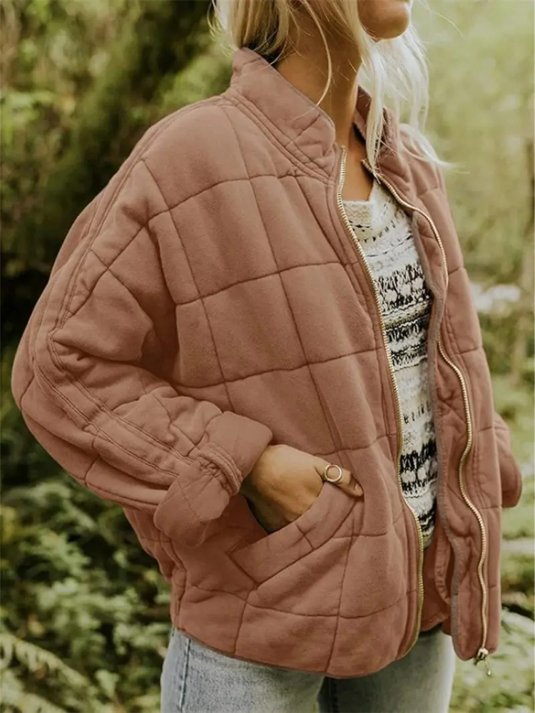 Oversized Transitional thickened women's jacket 8
