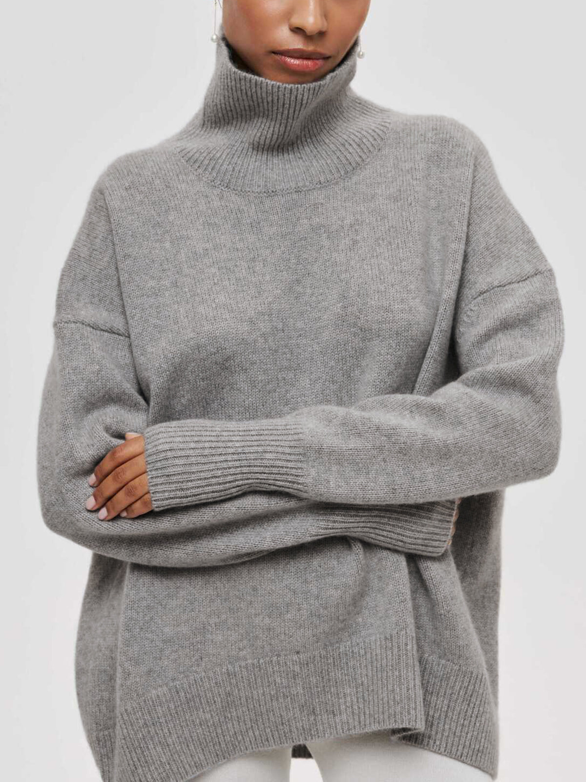Oversized Turtleneck Sweater 6
