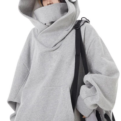 Oversized Women's turtleneck sweatshirt 3