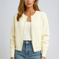 Pearl Trim Cardigan 0