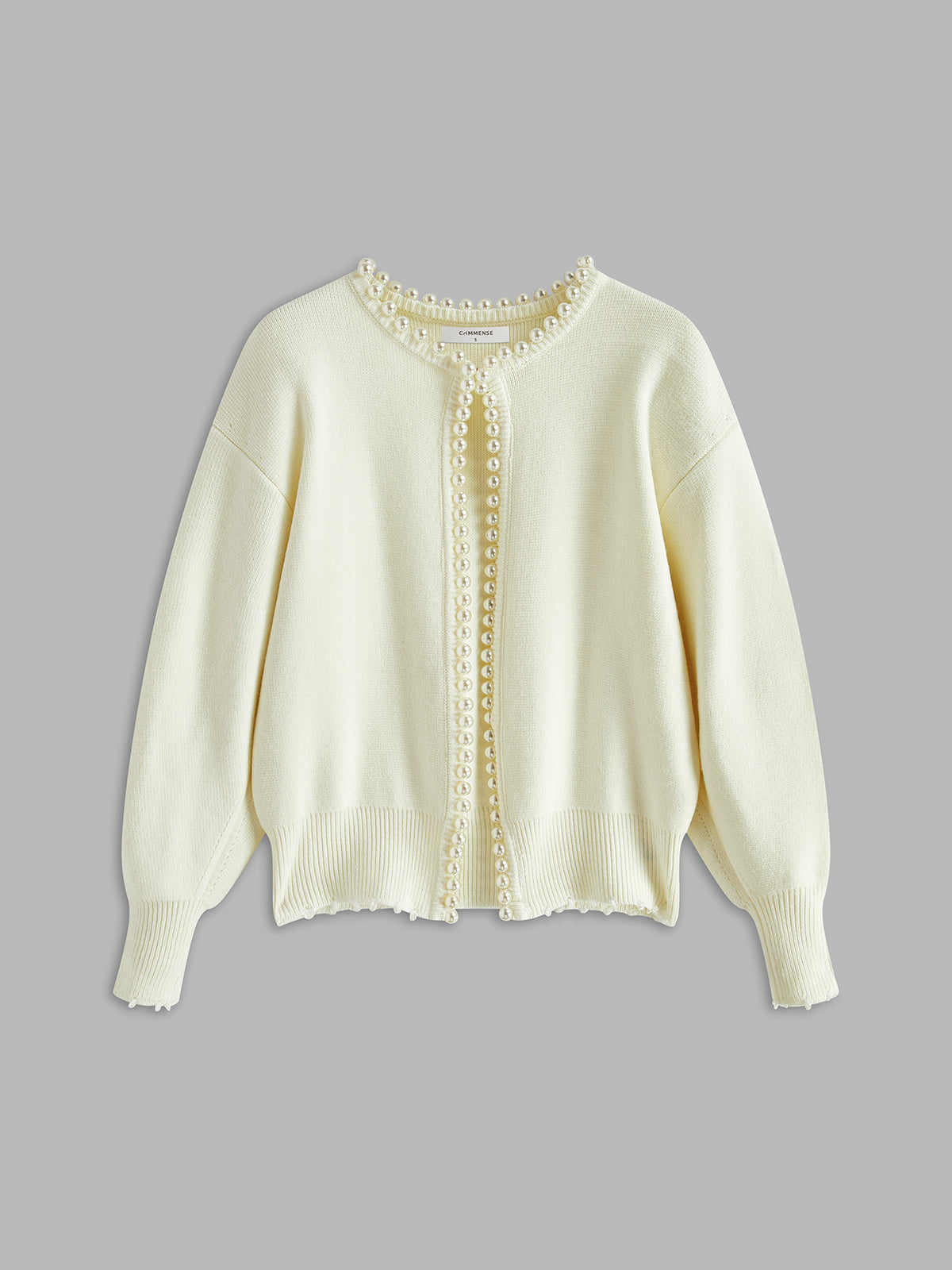 Pearl Trim Cardigan 1