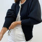 Pearl Trim Cardigan 4