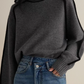 Relaxed Knit Turtleneck Sweater 3