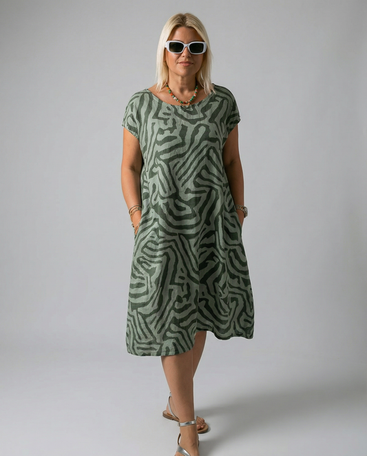 Sakura Mini Dress – Elegant Empire Waist for Versatile Summer Occasions 0