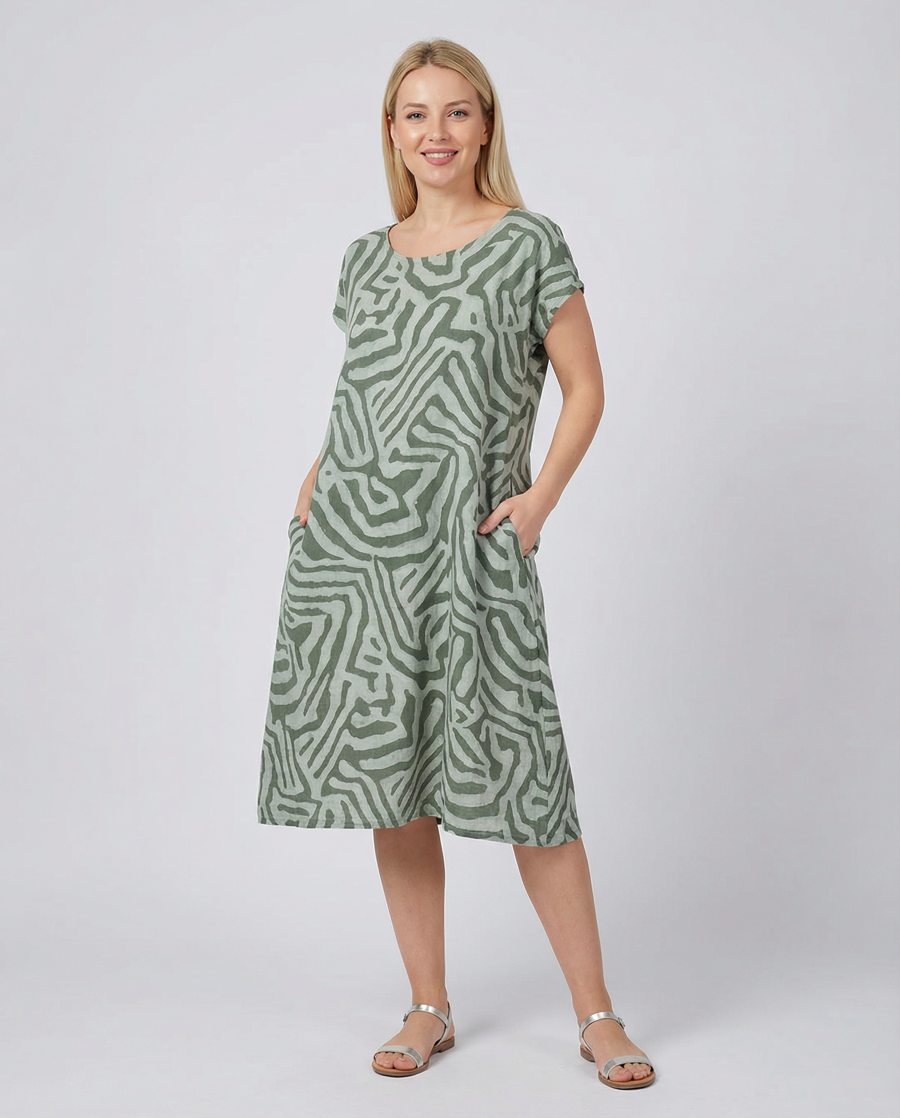Sakura Mini Dress – Elegant Empire Waist for Versatile Summer Occasions 2