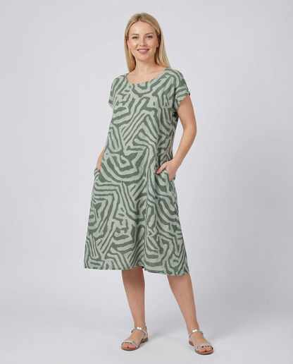Sakura Mini Dress – Elegant Empire Waist for Versatile Summer Occasions 2