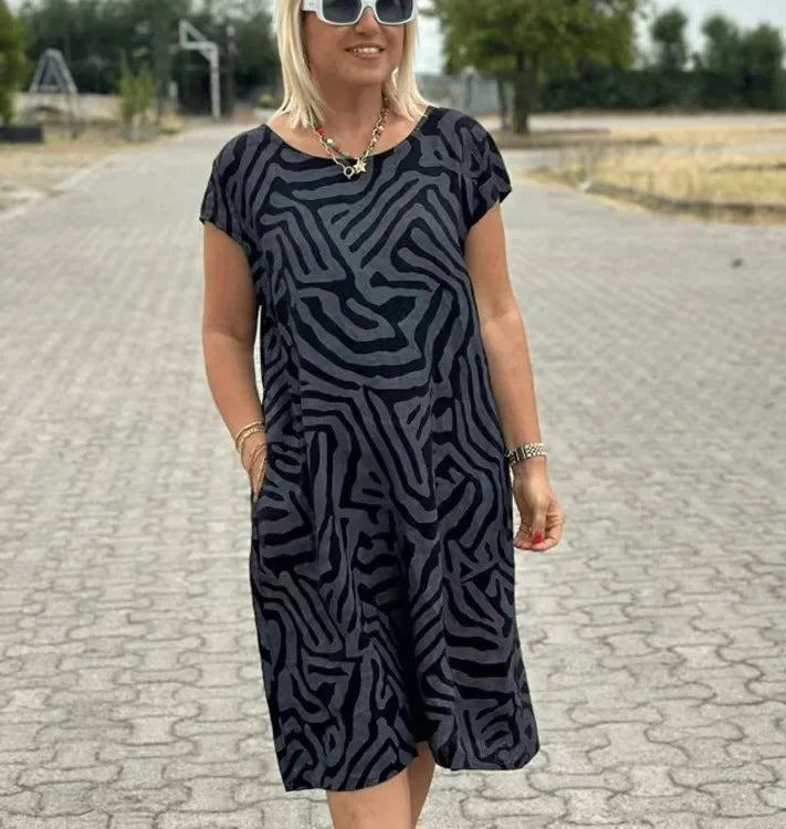 Sakura Mini Dress – Elegant Empire Waist for Versatile Summer Occasions 5