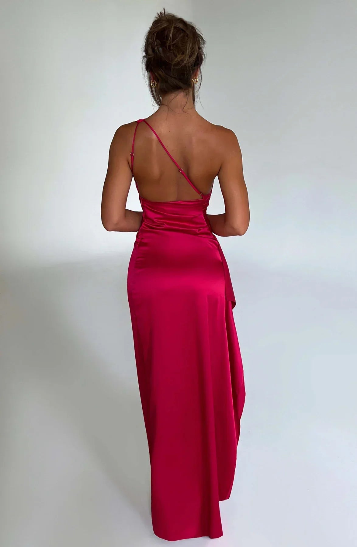 Satin Evening Maxi Dress 1